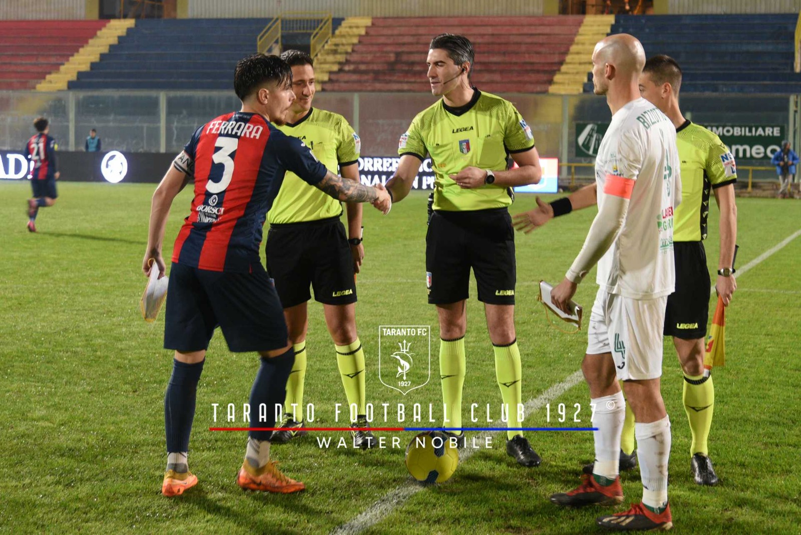 CATANZARO-TARANTO: ARBITRA GIACCAGLIA DI JESI