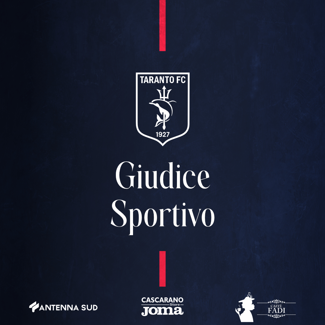 GIUDICE SPORTIVO – IX GIORNATA